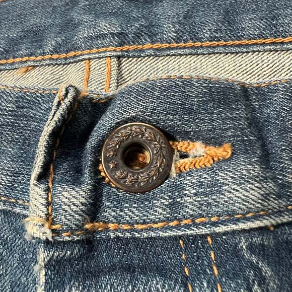 Cone Denim Mill Blue Jeans Wonderland Concepts Sample Men Indigo 34x31